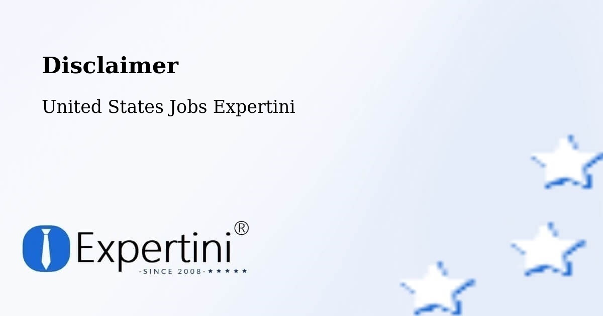 Disclaimer – Pearl - United States Jobs Expertini