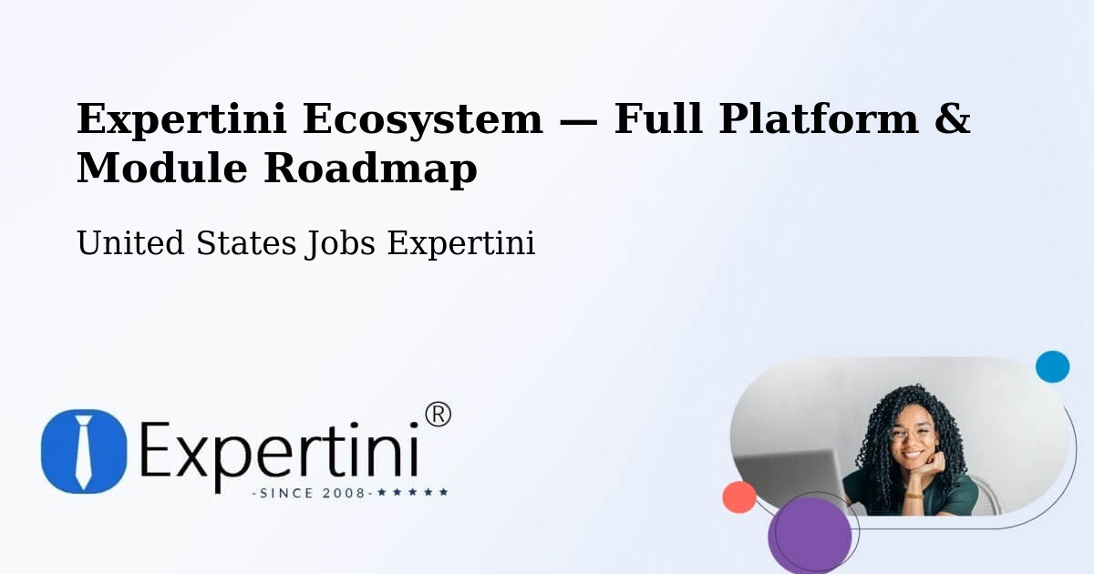Expertini Ecosystem — Full Platform & Module Roadmap – Pearl
